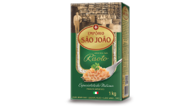 Arroz arbóreo cuidadosamente selecionado para um risoto italiano autêntico e saboroso!